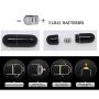 Finger Sleeve Fingering Vibrtor Silicone Finger Vibe Mini Body Massager - Black