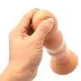 InvincibleFun Scene Prop 8.85 Inch Huge King Coock Dual Density Real Experience with Big Ball Flesh Vibrant Enrich