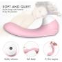 Viberate Rabbit Sucking Toys with 8 Speeds Strong Feeling Fluttering Large Size Toys for Women