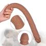 Double-Ended Dildo, 15.2 Inch Super Long Realistic Penis for Lesbians, Flexible Double Dong Adult Sex Toys for Men and Women Masturbation