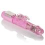 California Exotic Novelties Petite Thrusting Jack Rabbit Vibrator, Pink