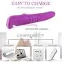 Wand Massager,Electric Massage Tools Stick for Relaxation,10 Powerful Modes,Purple