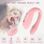 Perfect Sucking Toys for Womens Hands Free U Shape Invisible Wearable Device for Pants Wireless Remote Strapless Sexy Lingerie for Women Mult Vibration Intimate Enjoy Toys for Woman