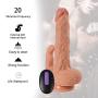 jiayang 8.4 Inch,Silicone Jelly,Lightweight,Realistic,Massage Toy,Flesh,Toys,with,Powerful Suction Cup Version,for,Ladies,Flesh