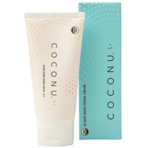 Coconu Organic Personal Lubricant - Coconut Oil-Based - 3 Fluid Ounce