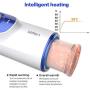 LSANNUY Relax Massage Wand Aircräft Cup Intelligent Oral Suck Machine Vibräting Pleasure Toy Mästurbator for Man with Woman Moan T-Shirt ABS+Soft Silicone Silicone Pleasure Toy