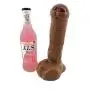 Wushuangyu 9.25 inches Soft Massage Wand Waterproof Powerful Personal Relax Massager for Women Box Package - Vibrant Toy (Color : Brown)