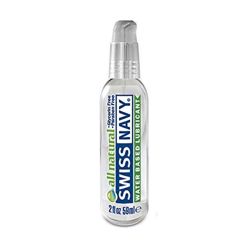 Swiss Navy All Natural Lubricant, 2 Ounce Bottle