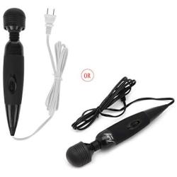 Doiber Personal Wand Massager: 10 Speed Full Body Neck Back Sport Massager Powerful Vibrating Massage Black