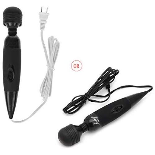 Doiber Personal Wand Massager: 10 Speed Full Body Neck Back Sport Massager Powerful Vibrating Massage Black