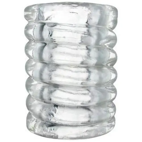 Trinity Vibes Clear Spiral Testicle Stretcher Trinity Vibes Clear Spiral Testicle Stretcher