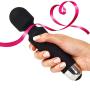 Personal Mini Wand Massager by Kedeelan - Strongest Cordless Handheld Vibrating Power - Best Rated for Travel Gift - Magic Stress Away - Perfect Relief on Neck, Back, Foot, Hand Pains & Sports Injury