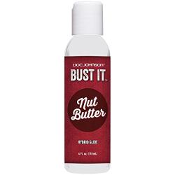 Doc Johnson Bust It - Nut Butter - Water-Based & Silicone Hybrid Glide - Looks and Feels like Semen - 4 Fl.oz (118ml)