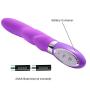 G Spot Dildo Vibrator for Female with 10 Strong Vibration Modes Vagina Clitoris Anal Stimulator Silicone Adult Sex Toy Gift for Women Couple(Purple)