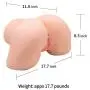 Life-Size Sex Doll Male Masturbator 3D Realistic Pussy Ass with Tight Vagina Anal Canals & Torso Inside TPE Silicone Love Doll for Men Masturbation (17.7 X 11.6 X 8.3 Inches) Life-Size Sex Doll Male Masturbator 3D Realistic Pussy Ass with Tight Vagina Anal Canals & Torso Inside TPE Silicone Love Doll for Men Masturbation (17.7 X 11.6 X 8.3 Inches)