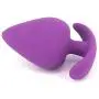 Anal Trainer Sex Toys Butt Plugs, Eastern Delights Elite Heavy Silicone 4 oz Adult Toys Purple
