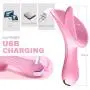 Ainiyotec G Spot Clitoral Stimulation Tongue Vibrator Adult Sex Toys Powerful Silicone Waterproof Rechargeable Nipples Vagina Clit Stimulator Wand Massager for Women Men and Couples Pink Ainiyotec G Spot Clitoral Stimulation Tongue Vibrator Adult Sex Toys Powerful Silicone Waterproof Rechargeable Nipples Vagina Clit Stimulator Wand Massager for Women Men and Couples Pink