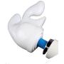 Massager Attachments Massage Accessory Attachment Accessories Silicone - Two Different Styles (Purple+White)