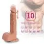 X-R 8.66 Inches Lifelike Dildo Automatic Telescoping 10 Frequency Electric Vibrating Mode Happy Rod for Woman Sunglasses Soft Comfortable Waterproof Safety X-R 8.66 Inches Lifelike Dildo Automatic Telescoping 10 Frequency Electric Vibrating Mode Happy Rod for Woman Sunglasses Soft Comfortable Waterproof Safety