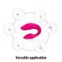 ❤️ LuLu 4 Plus - Wireless Waterproof Dual Vibrator For Him Her & Couples, 5 Unique Patterns, Made Of Body Safe Silicone - Rose Red ❤️ LuLu 4 Plus - Wireless Waterproof Dual Vibrator For Him Her & Couples, 5 Unique Patterns, Made Of Body Safe Silicone - Rose Red