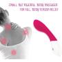 G Spot Vibrator Massager with 5 Vibrating Modes – Travel Size Female Sex Toy Vibrator with Soft Waterproof Silicone and USB Fast Charging