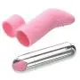 Adam & Eve Powerful 10 Speed Rechargeable Silicone Finger Bullet Vibe - Pink Adam & Eve Powerful 10 Speed Rechargeable Silicone Finger Bullet Vibe - Pink