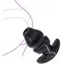 Kixnor E-Stim Stimulation Accessories Electro Conductive Electric Shock Plug Hollow Butt Physiotherapy Ring with Cable Electric Stimulator Massage for Mens Kixnor E-Stim Stimulation Accessories Electro Conductive Electric Shock Plug Hollow Butt Physiotherapy Ring with Cable Electric Stimulator Massage for Mens