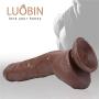 Labibing 9.84 Inch Women Pleasure Toys - Vǐbrating Toys Waterproof Toy Labibing (Color : Brown)