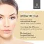 Parallel Products Eyebrow Henna Kit - 100% Organic Henna For Brow Coloring (Dark Brown)