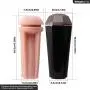 Male Masturbator Cup Pocket Pussy Stroker, SHEQU Realistic Silicone Vagina Pocket Masturbation Cup Adult Sex Toys Men for Virgin Vaginal Sex (Sexy Black Lily) Male Masturbator Cup Pocket Pussy Stroker, SHEQU Realistic Silicone Vagina Pocket Masturbation Cup Adult Sex Toys Men for Virgin Vaginal Sex (Sexy Black Lily)