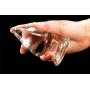 FST Glass Anal Plug Cone Crystal Butt Plug Anal Sex Toys for Women Men Couple
