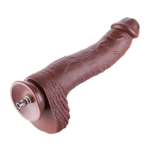 Hismith 12.4" Monster Dildo for Hismith Premium Sex Machine, Designed for Advanced Women, 9.4" Insertable Length, 6.2" Girth, with Quick Air Connector Hismith 12.4" Monster Dildo for Hismith Premium Sex Machine, Designed for Advanced Women, 9.4" Insertable Length, 6.2" Girth, with Quick Air Connector