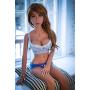 YOUOU Abby Sex Doll for Men 158CM 518 F-Cup Lifelike Soft TPE Sex Toys with 3 Holes Full Size Real Love Sex Doll with Discreet Shipping