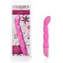 CalExotics Lia 10-Function Waterproof Silicone G Contour Magic Vibe Vibrator Massager - PINK