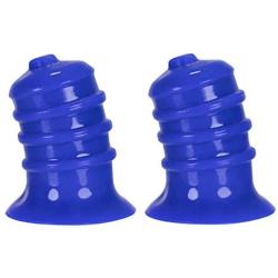 Hunkyjunk Elong Wide Base Nipsuckers - Cobalt Blue