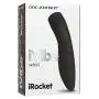 Doc Johnson iVibe Select - iRocket - Silicone 7 function Clitoral Vibrator - Powerful Modern Pocket Rocket - For External Stimulation - Black