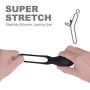 Vibrating Cock Ring Silicone Vibrator for Men, Penis Ring with Powerful Vibration for Couples