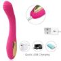 Handheld Massager Stick for Body Relaxation and Exercise Recovery … (Purple) (Pink)
