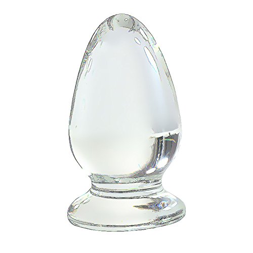 Double-Ended Glass Wand Huge Smooth Medical-Grade Crystal Stick for Women Men