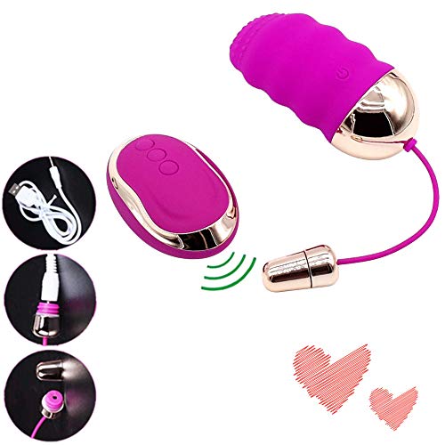 10 Modes USB Rechargeable Desgin Wireless Mini Massager, Powerful Waterproof Women Personal Small, Deep Muscle Relaxation