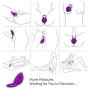 Wireless Vibranting Male Wand Massager Rechargeable Remote Control Back Neck Shoulder Relaxation Massaging with Multi Vibration Men Vibrator Medical Grade Silicone Toys