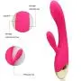 Medical Cordless Waterproof Rechargeable Wand Massager，Handheld Personal Multifunction Massager for Back Neck Shoulder Body Massage (Pink)