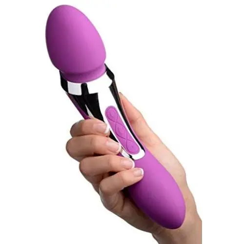 Wand Essentials Duo Royale Ultra Powered Dual Ended Silicone Massaging Wand Wand Essentials Duo Royale Ultra Powered Dual Ended Silicone Massaging Wand