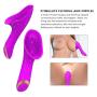 Clitoral Vibrator-Tongue Licking Vibrator with 10 Powerful Vibrations,Rechargeable,Soft Body-Safe Waterproof Silicone Sex Toys for Women Clit Stimulation