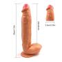 MC.PIG 11.8 Inch Silicone Waterproof Tools Handsfree Body Neck Back Relax Massager Extra Long Ma-ss-AGER for Women with Strong Suction Cup Hands Free