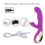 Personal Wireless Wand Massager, Cordless Bendable Rechargeable electic Therapeutic Waterproof, for Neck, Back and Shoulder Recovery Massage with 10 Modes