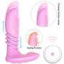 Women Thrusting G Spotter Stimulator Toys Clitorial Toy Oral Tongue Simulator Multi Speed Clitorial Sucking Toys for Female Her Tshirt Wireless Control Speeds