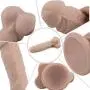 Abandship 8 FDA Silicone Dildo Cock Adjustable Baseball Hot-Realistic Flesh with Suction Cup, Sex Female Massage Toys for Optimal Pleasure