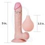 9 inch Squirting Dildo Ejaculating Cumming Dildo,Realistic Anal Dildo Anal Sex Toy Strap on Realistic Dildo Suction Cup Dildo Big Dildo