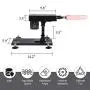 Y-Not Automatic Love Sex Machine Fast Pumping and Thrusting Multispeed Telescopic Free Dildo Retractable Masturbation Toy for Women and Men with 10 Attachments